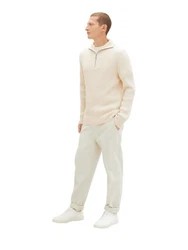 TOM TAILOR Pullover Weiß/Khaki/Beige/Creme/Dunkelblau/Orange