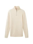 TOM TAILOR Pullover Weiß/Khaki/Beige/Creme/Dunkelblau/Orange