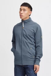!Solid Sweatjacke SDKarim mit Stehkragen Blau/Grau/Hellblau/Dunkelblau