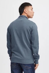 !Solid Sweatjacke SDKarim mit Stehkragen Blau/Grau/Hellblau/Dunkelblau