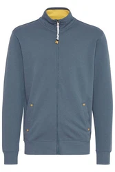 !Solid Sweatjacke SDKarim mit Stehkragen Blau/Grau/Hellblau/Dunkelblau