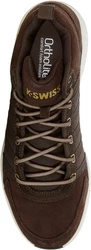 K-Swiss Vista Trainer Mid WNT Sneaker Dunkelbraun/Braun/Dunkelrot