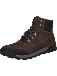 Josef Seibel Schnürstiefelette Dunkelbraun/Braun/Dunkelgrün