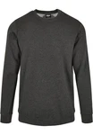 Urban Classics Herren Basic Terry Crew Sweatshirt Dunkelgrau/Grau