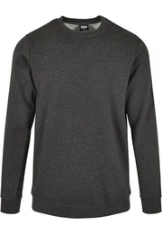 Rundhalspullover Herren Basic Terry Crew (1-tlg)