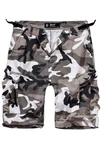 Brandit BDU Ripstop Shorts Dunkelgrün/Grau/Dunkelblau