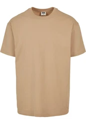 URBAN CLASSICS T-Shirt Urban Classics Herren Organic Basic Tee Khaki/Beige/Braun