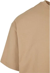 URBAN CLASSICS T-Shirt Urban Classics Herren Organic Basic Tee Khaki/Beige/Braun