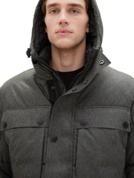 TOM TAILOR Steppmantel Dunkelgrün/Khaki/Dunkelgrau/Grau/Grün