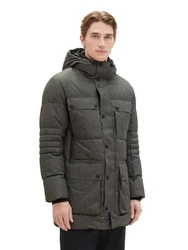 TOM TAILOR Steppmantel Dunkelgrün/Khaki/Dunkelgrau/Grau/Grün