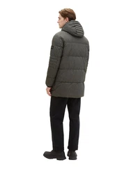 TOM TAILOR Steppmantel Dunkelgrün/Khaki/Dunkelgrau/Grau/Grün