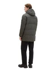 Steppmantel mit aufgesetzten Taschen