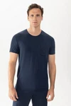 Mey Pyjamaoberteil Serie Jefferson Uni Dunkelblau/Blau