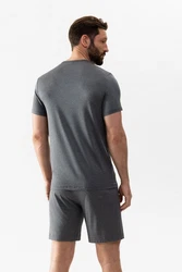 Mey Pyjamaoberteil Serie Jefferson Uni 