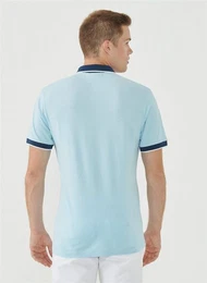 Poloshirt Men's Polo Shirt in Light Blue
