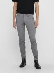 ONLY & SONS Herren Hose OnsMark Hellgrau/Grau/Dunkelgrau