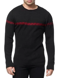 Rundhalspullover Rundhals Basic Pullover Ganzjahrpullover Winter Herbst Frhling