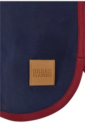 URBAN CLASSICS Badeshorts Retro Swimshorts Dunkelblau/Lila/Bordeaux