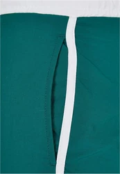 URBAN CLASSICS Badeshorts Retro Swimshorts Grün/Dunkelgrün/Türkis