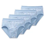 Schiesser Slip Essentials mit Eingriff Hellblau/Blau