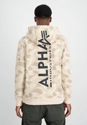 Alpha Industries Hoodie Back Print Camo