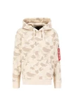 Alpha Industries Hoodie Back Print Camo
