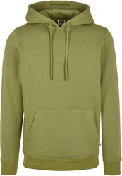 Urban Classics Sweatshirt Herren Organic Basic Hoody (1-tlg) Dunkelgrün/Grün