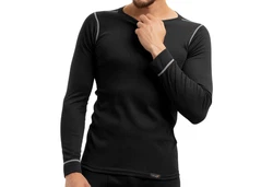 CFLEX Funktionshemd Herren Ski- & Thermohemd POLARDRY Schwarz
