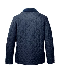 Barbour Steppjacke Liddesdale Quilt Dunkelblau/Hellblau/Blau/Dunkelgrün