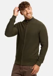 Indicode INWestmoon Strickjacke Dunkelgrün/Khaki