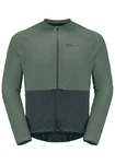 Jack Wolfskin Fahrradjacke MOROBBIA FZ L/S Grün/Dunkelgrün