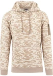 Urban Classics Sweatshirt Herren Bomber Hoody Tarnfarbe