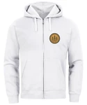 Neverless Sweatjacke Zip Hoodie Herren Outdoor Motiv Weiß/Grau/Hellgrau/Silber/Dunkelblau/Creme