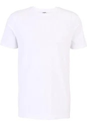URBAN CLASSICS Basic Tee (1-tlg) Dunkelgrau/Grau/Schwarz/Weiß/Hellgrau