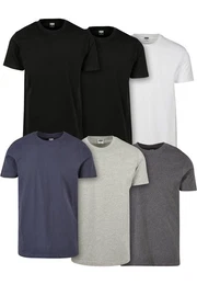 T-Shirt Herren Basic Tee 6-Pack (1-tlg)