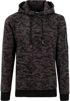 Urban Classics Sweatshirt Herren Bomber Hoody Camo