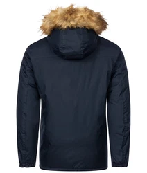 Geographical Norway Winterjacke Anorak Herren Dunkelblau/Hellblau