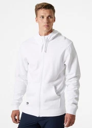 Helly Hansen Kapuzenpullover Classic Zip Hoodie Weiß/Creme