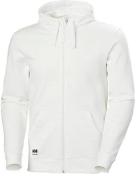 Helly Hansen Kapuzenpullover Classic Zip Hoodie Weiß/Creme