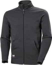 Rundhalspullover Classic Zip Sweatshirt