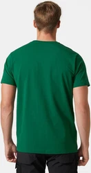 Helly Hansen Logo T-Shirt Dunkelgrün/Grün