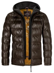 Milestone Herrenjacke MS-Claudio Dunkelbraun/Dunkelgrün/Braun/Khaki
