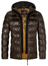 Milestone Herrenjacke MS-Claudio Dunkelbraun/Dunkelgrün/Braun/Khaki