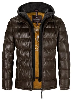 Milestone Herrenjacke MS-Claudio Dunkelbraun/Dunkelgrün/Braun/Khaki