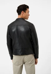 RICANO Lederjacke Carlo Schwarz