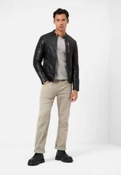 RICANO Lederjacke Carlo Schwarz