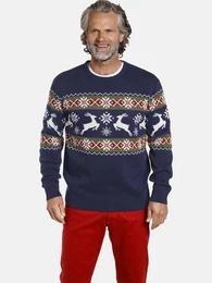 Strickpullover TORE mit Wintermotiv