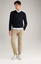 JOOP! Pullover Damien Dunkelblau/Blau/Schwarz/Hellblau