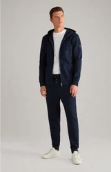 JOOP! Sweatjacke Stratos Dunkelblau/Blau