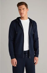 JOOP! Sweatjacke Stratos Dunkelblau/Blau